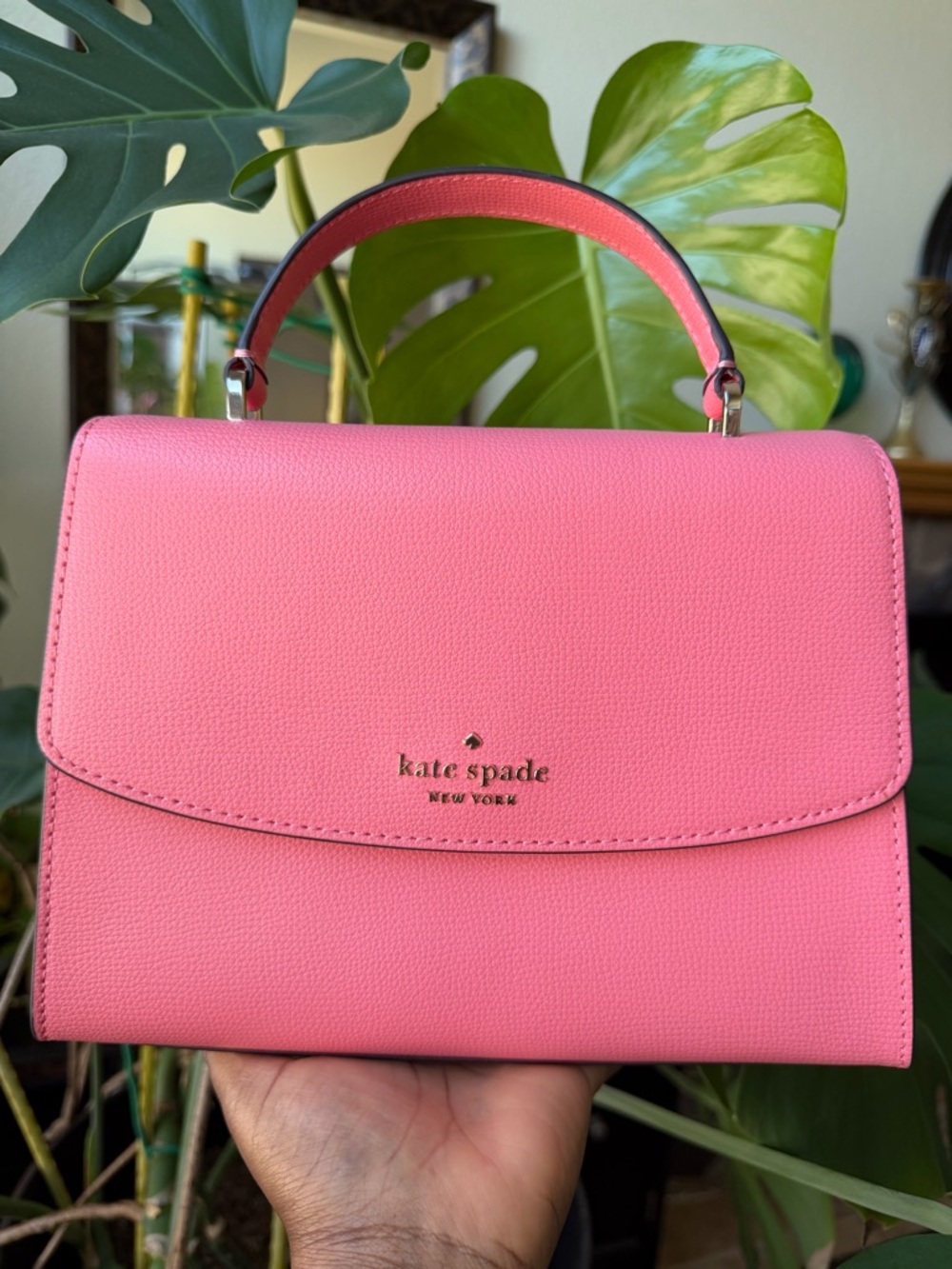 Kate Spade Darcy Grapefruit Pink Satchel